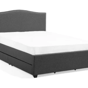Populärt val Bedly Montpellier Dubbelsäng 160 | 200 cm Grå - Möbler