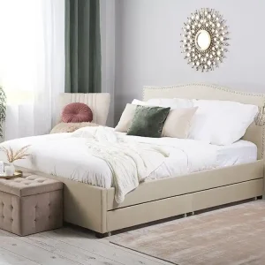 Beställ nu Bedly Montpellier Dubbelsäng 180|200 cm Beige - Möbler