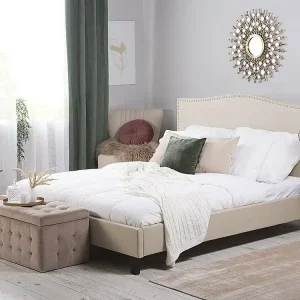 Bedly Montpellier Dubbelsäng 180|200 cm Beige - Möbler Outlet