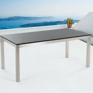Expressleverans Grosseto Trädgårdsbord 180 cm Svart - Utemöbler & utemiljö