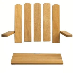 Reapris Träsats A2, 50 Cm Obehandlad Ek, Inkl. Skruv