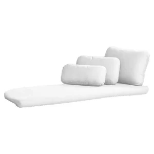 Köp online Savannah Daybed Dynset Höger Vit, Sunbrella Natte