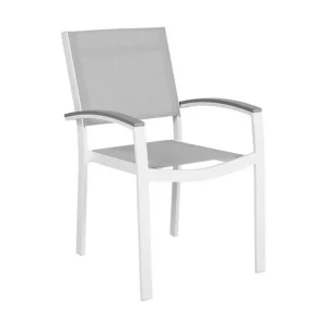 Pereta Trädgårdsstol 4 St 50 cm Vit - Utemöbler & utemiljö Rabatt