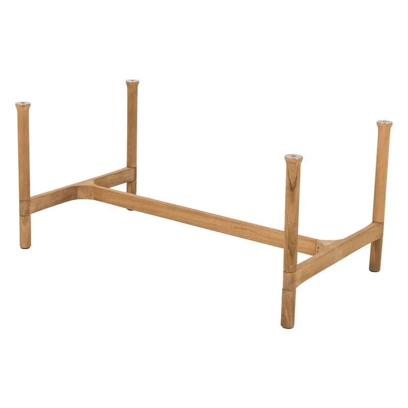 Twist Coffee Table Base Rect. Teak Nyhet