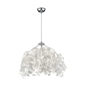 Populär Trio Lighting Leavy Taklampa 38cm E27 vit Vit - Belysning