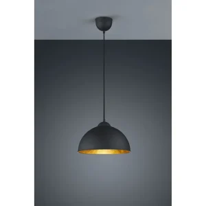 Trio Lighting Jimmy Taklampa E27 svart/ guld Svart/Guld - Belysning Fynd