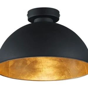 Lägg i varukorgen Trio Lighting Jimmy Plafond E27 svart/ guld Svart/Guld - Belysning