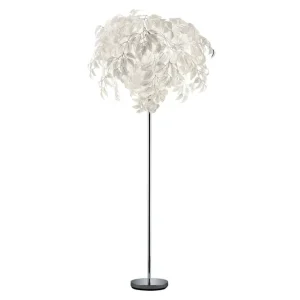 Bästa pris Trio Lighting Leavy Golvlampa 3L E14 vit Vit - Belysning