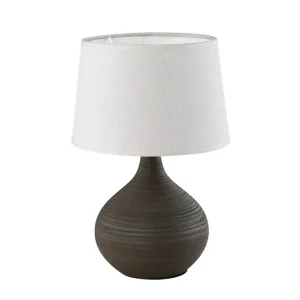Bästa pris Trio Lighting Martin bordslampa E14 brun Brun - Belysning