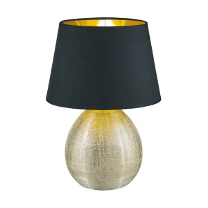 Kampanjpris Trio Lighting Luxor bordslampa 35cm E27 guld Guld - Belysning