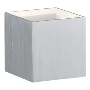 Snabb leverans Trio Lighting Louis LED vägglampa borstad aluminium Vit - Belysning