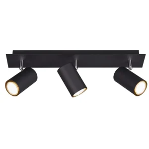 Trygg betalning Trio Lighting Marley Spotlight 3L GU10 mattsvart Matt svart - Belysning
