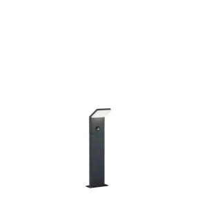 I lager Trio Lighting Pearl LED Pollare 50 cm rörelsessensor antracit Antracit/Vit - Belysning