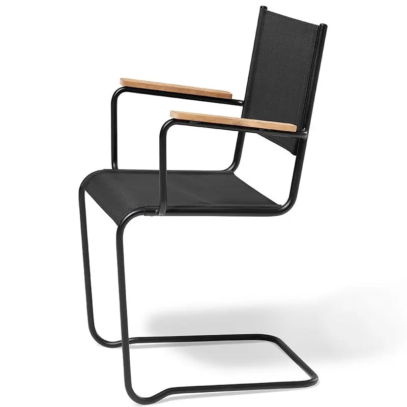 Outlet Fåtölj Summer 52 svart/teak InOut Form