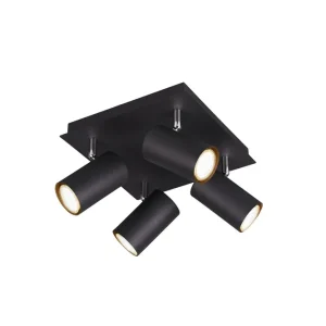 risnedsättning Trio Lighting Marley Spotlight 4L GU10 mattsvart Matt svart - Belysning