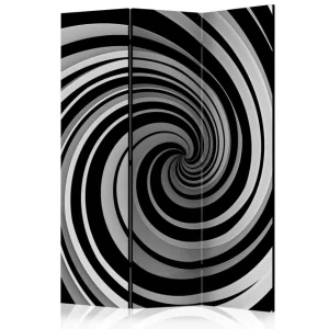 BLACK AND WHITE SWIRL Rumsavdelare 135x172 cm - Inredning & dekor Beställ nu