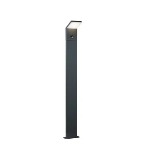 Endast denna vecka Trio Lighting Pearl LED Pollare 100 cm rörelsessensor antracit Antracit/Vit - Belysning
