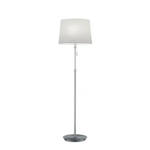 Trio Lighting Lyon Golvlampa 3L E27 borstad stål Borstad stål - Belysning Fynd
