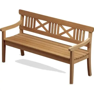 Outlet Drachmann 3-Sits Soffa Teak
