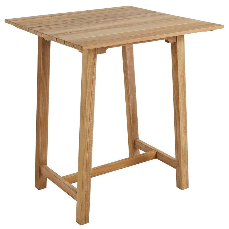 Begränsad tid Keros barbord 80x80 cm natur teak