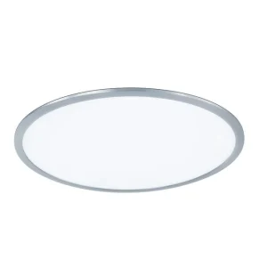 Trio Lighting Phoenix LED Plafond 62cm borstad stål Borstad stål/Vit - Belysning Premium