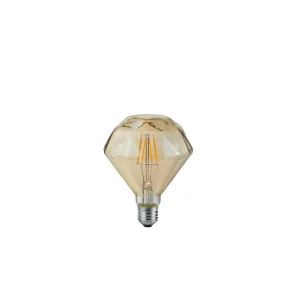 Snabb frakt Trio Lighting LK LED E27 deco filament 902 4W 320lm 2700K brun Vit - Belysning