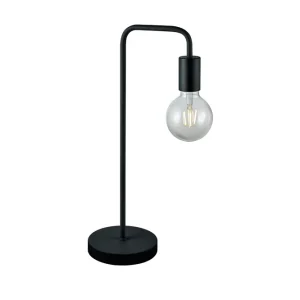 Endast idag Trio Lighting Diallo bordslampa E27 mattsvart Matt svart - Belysning