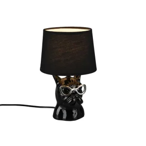 Nyhet Trio Lighting Dosy bordslampa E14 svart Svart - Belysning