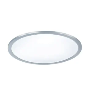 Trio Lighting Phoenix LED Plafond 45cm borstad stål Borstad stål/Vit - Belysning Kundfavorit