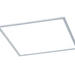 Utförsäljning Trio Lighting Phoenix LED Plafond 62X62cm borstad stål Borstad stål/Vit - Belysning