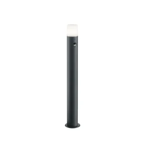 Trio Lighting Hoosic Pollare 80 cm E27 rörelsessensor antracit Antracit - Belysning Beställ idag