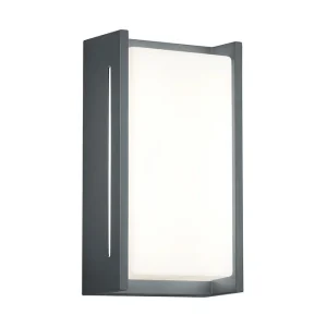 Trio Lighting Indus LED Vägglampa antracit Vit - Belysning Fynd