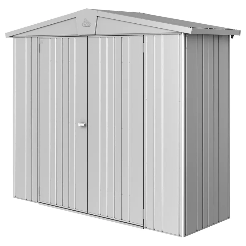 Europa trädgårdsskjul storlek 2a metallic silver Nedsatt pris