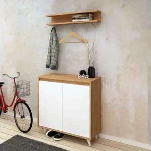 Begränsat antal Mod Design Skänk/Hatthylla Trä/Vit - Möbler
