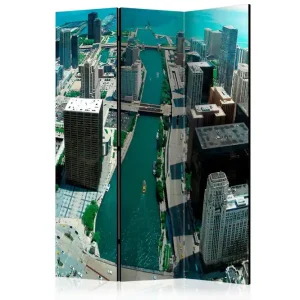 URBAN ARCHITECTURE OF CHICAGO Rumsavdelare 135x172 cm - Inredning & dekor Outlet