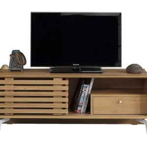 Begränsad tid Comfortale Tv-bänk 100 cm Grå Trä - Möbler