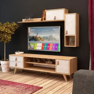 Mod Design Mediaförvaring Trä/Vit - Möbler Säker betalning