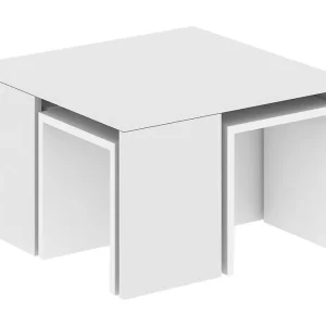 Begränsad tid Elegancia Satsbord 60 cm 4 Bord Vit - Möbler