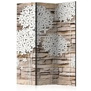 Begränsat antal Rumsavdelare - Flowers on the Stone 135x172 - Inredning & dekor