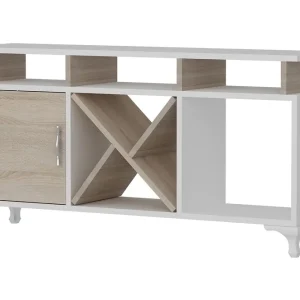 Ayaze Tv-bänk 120 cm Vit - Möbler Snabb frakt