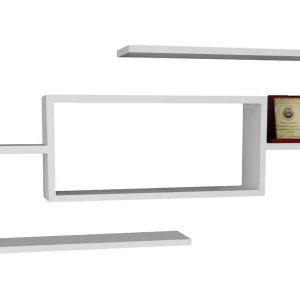Furny Home Vägghylla 103 cm Vit - Förvaring Lägg i varukorgen