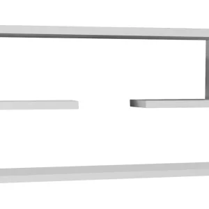 Premium Furny Home Vägghylla 60 cm Vit - Förvaring