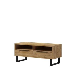 Nedsatt pris Malissa TV-bänk 124 cm Trä - Möbler