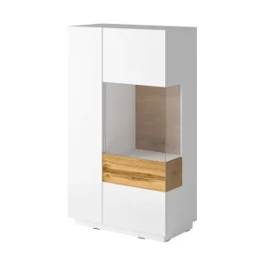 Tomeka Sideboard Vit/Trä - Förvaring Nedsatt pris