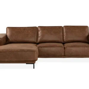 Begränsat antal Akron 2-sits Soffa med Divan Vänster Bondedläder - Möbler