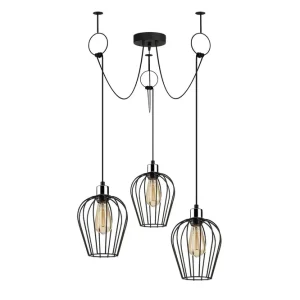 Trygg betalning Taklampa Tel Svart Opviq - Belysning