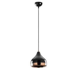 Taklampa Yildo Svart/Koppar Opviq - Belysning Premium