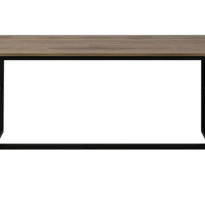Hejde Matbord 160 cm Brun/Svart - Möbler Nedsatt pris