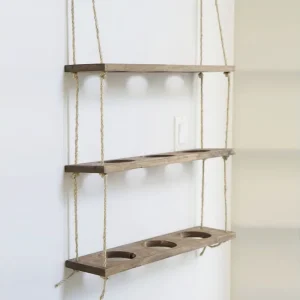 Pukkuri Vägghylla 60 cm Brun - Förvaring Rea