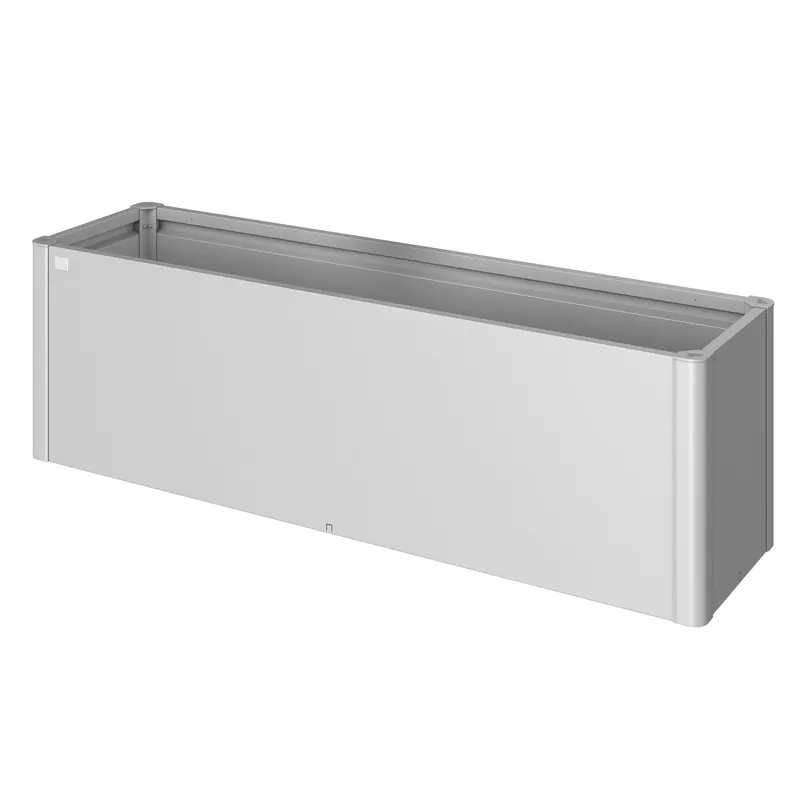 Belvedere planteringsbädd midi storlek 200 metallic silver Billigare